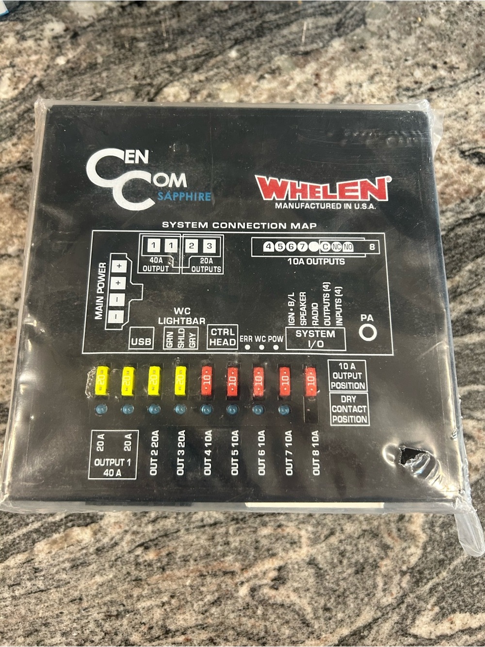Whelen Cencom Sapphire